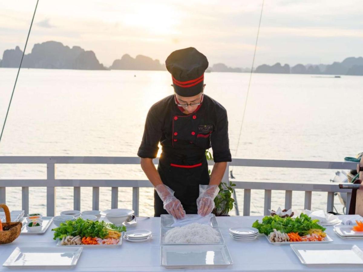 Hotel Arcady Boutique Cruise Ha Long Esterno foto
