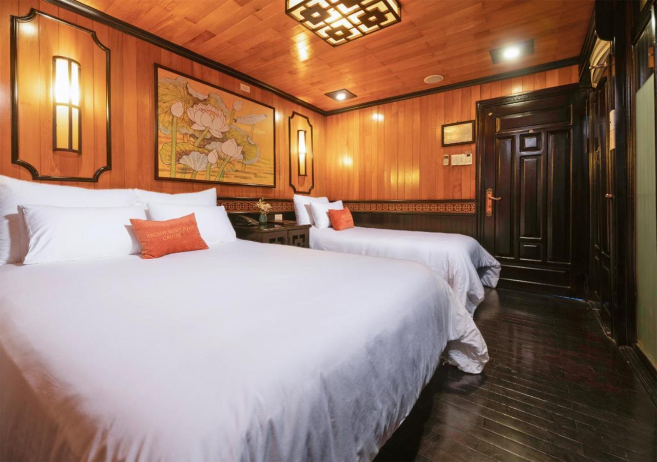 Hotel Arcady Boutique Cruise Ha Long Esterno foto