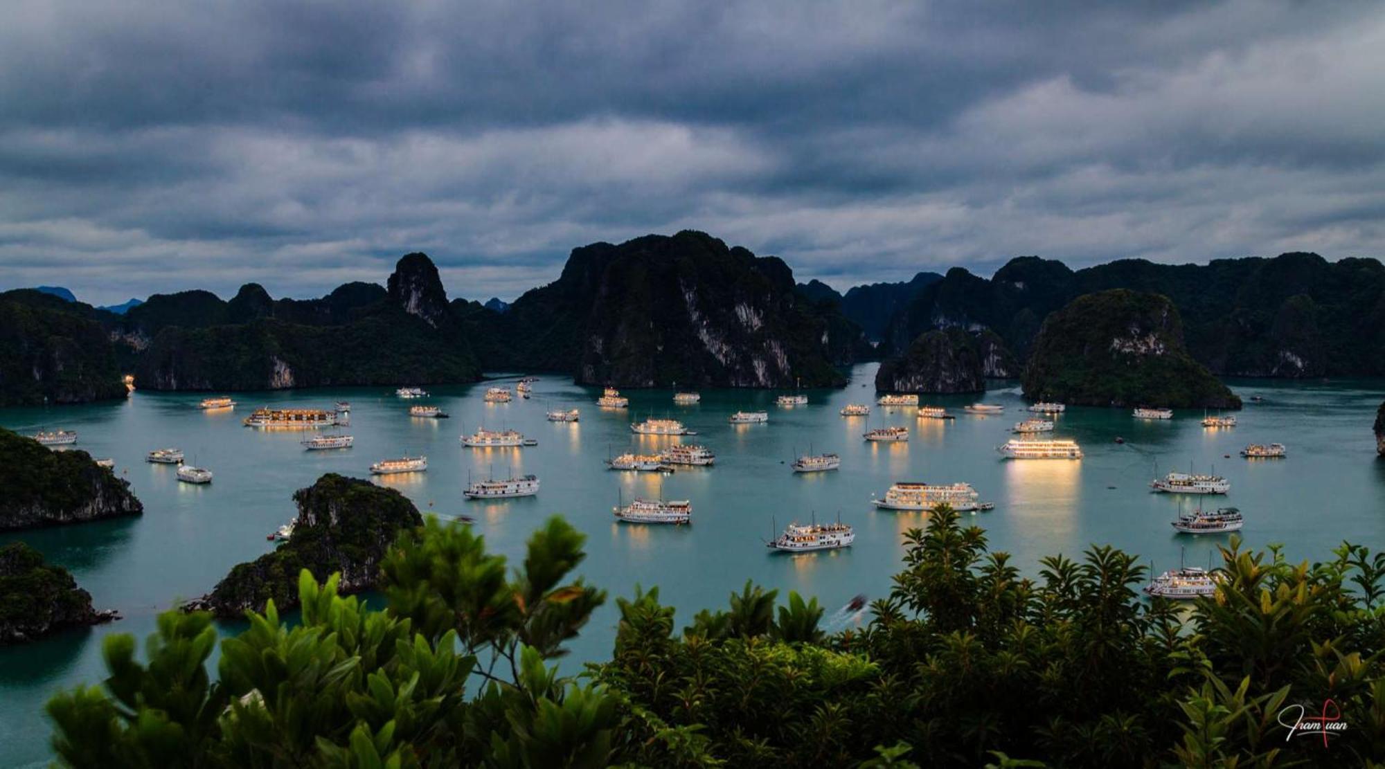 Hotel Arcady Boutique Cruise Ha Long Esterno foto