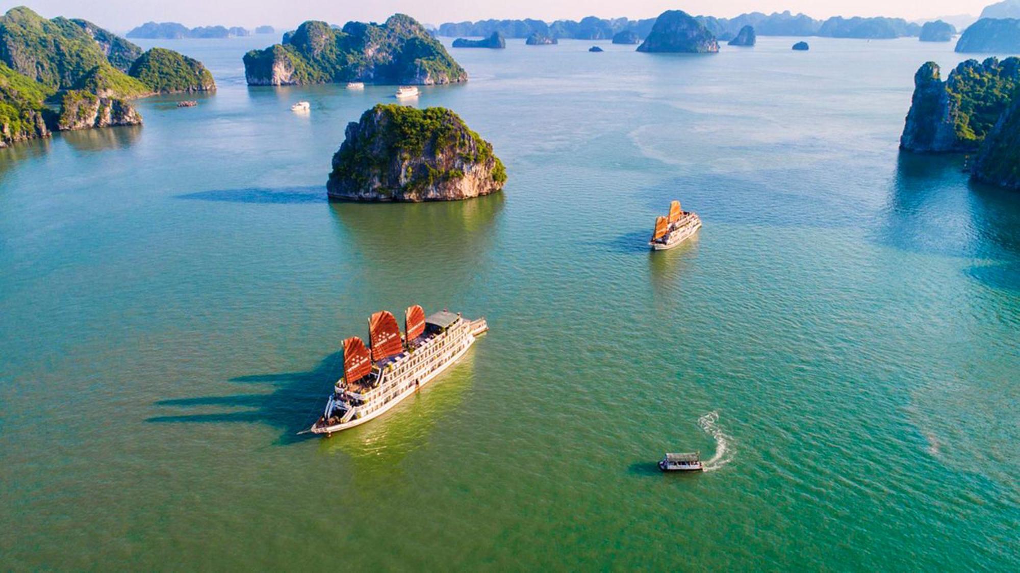 Hotel Arcady Boutique Cruise Ha Long Esterno foto