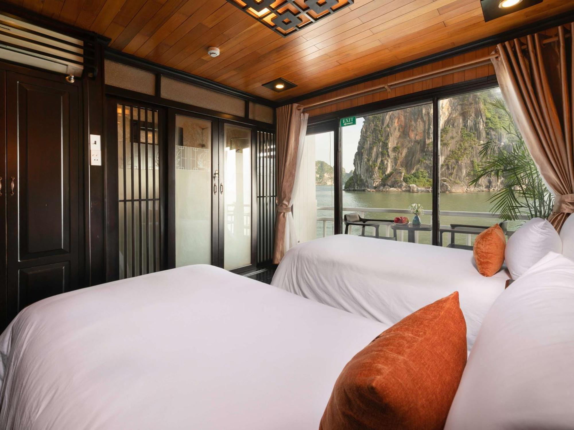 Hotel Arcady Boutique Cruise Ha Long Esterno foto