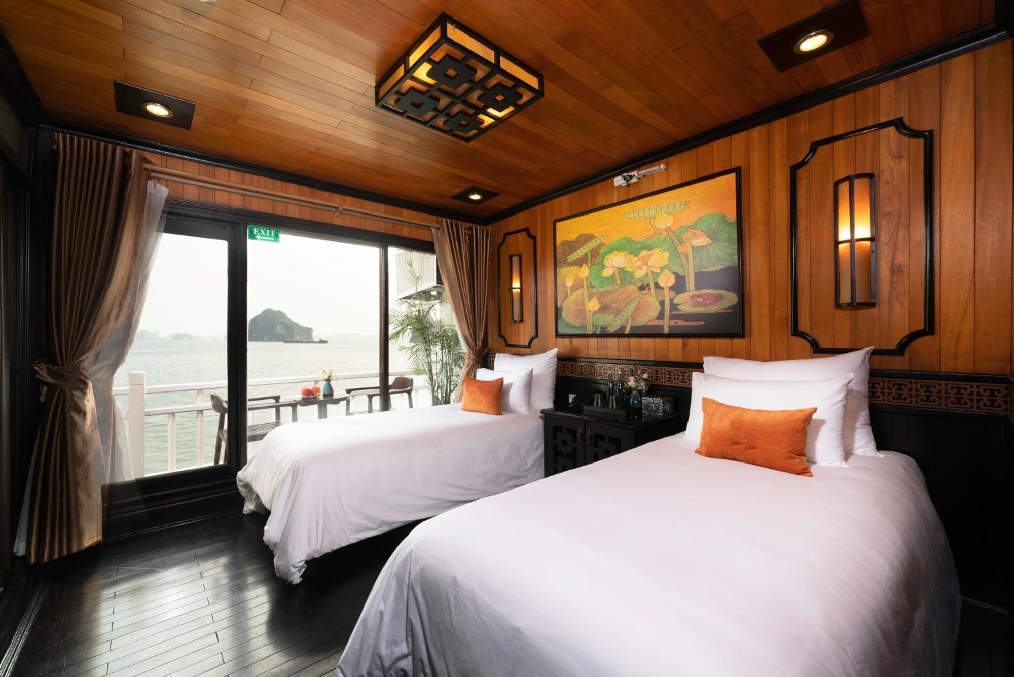 Hotel Arcady Boutique Cruise Ha Long Esterno foto